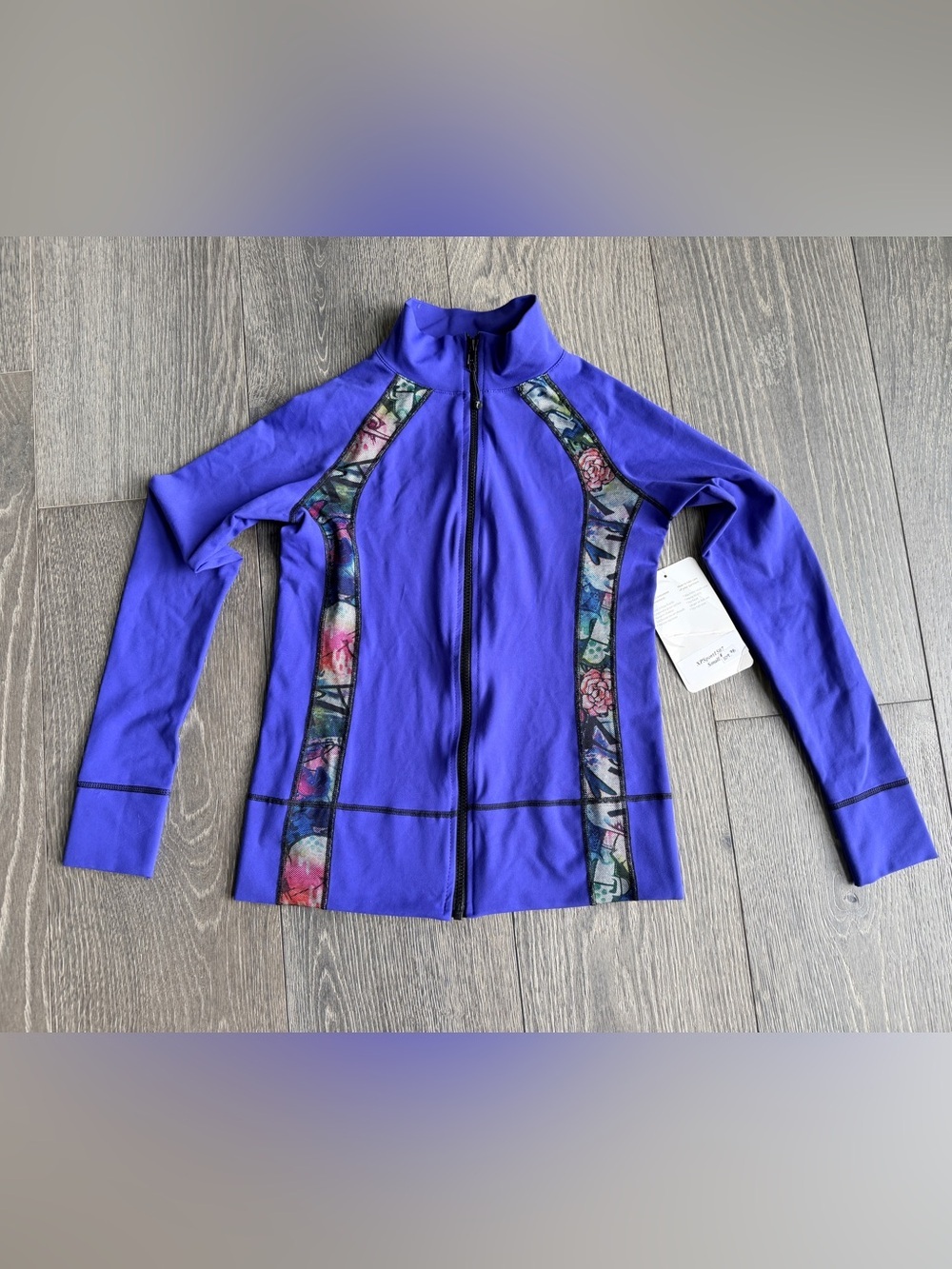Xpression Suplex Sports Jacket in Blue Purple Size Medium